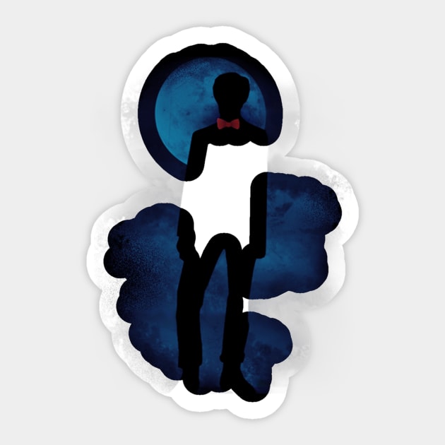 Goodnight Doctor Sticker by cheekydesigns